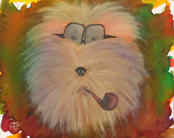 Pfluffie, leraar Duits