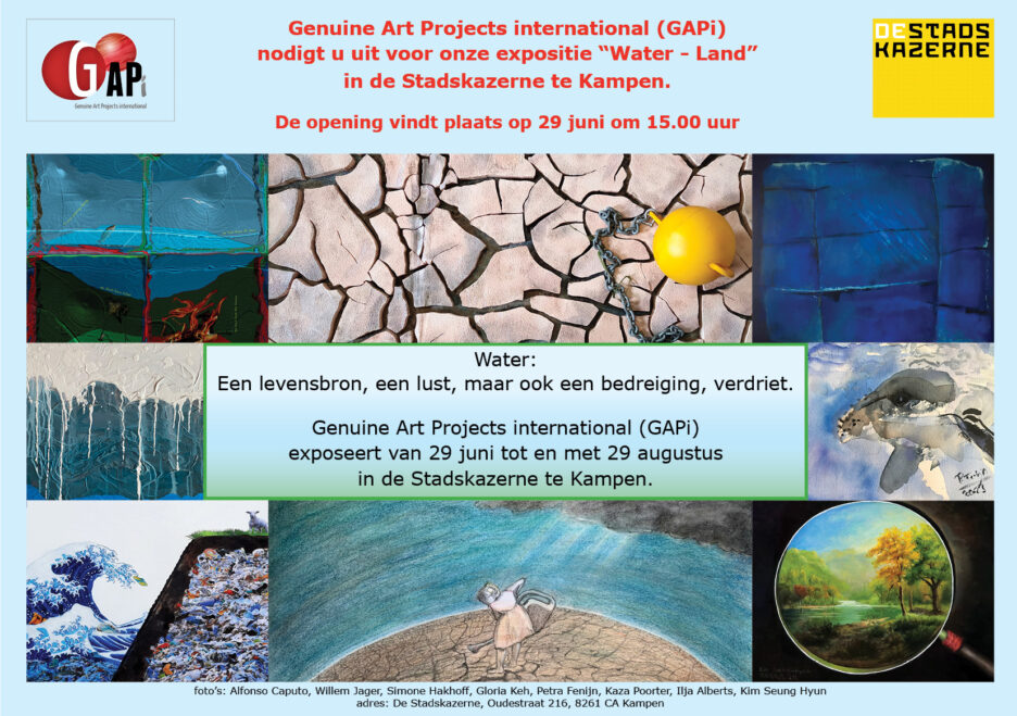 GAPi expositie “Water – Land” te Kampen