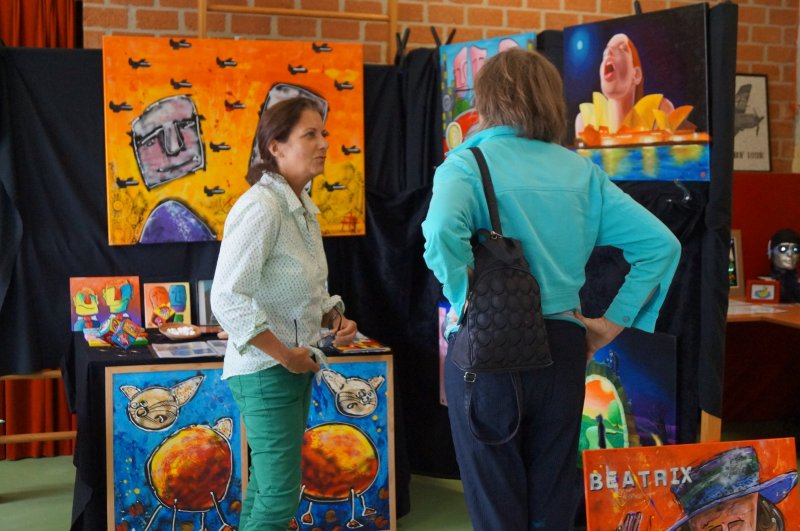 Groeps-expositie (KRL) in de Fontein